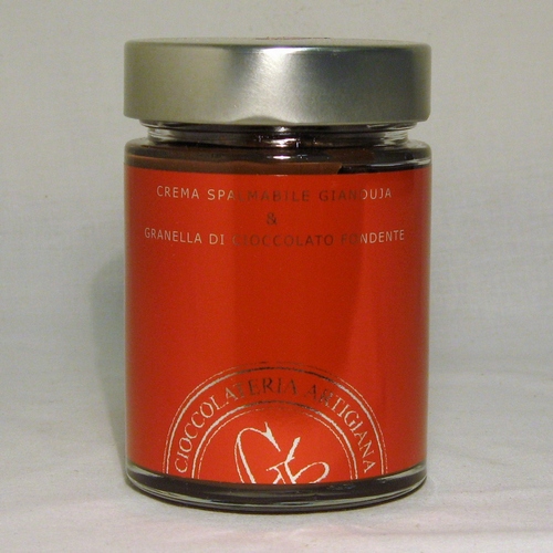 Crema Spalmabile Gianduja e Granelle di Cioccolato by Guido Gobino