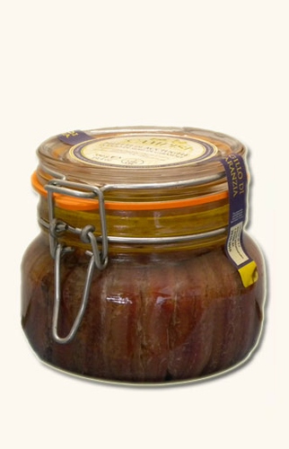 Filetti d&#39;Acciughe in Olio di Semi di Girasole