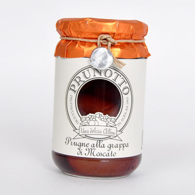 Prugne alla Grappa di Moscato
