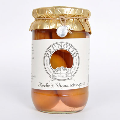 Pesche di Vigna Sciroppate