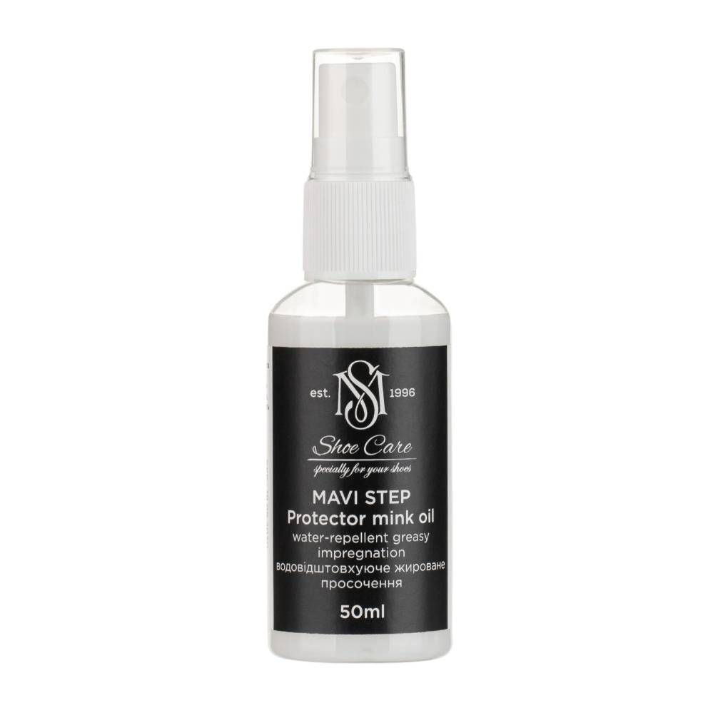 MAVI STEP Protector Water-Repellent Impregnation for Oily Leather, Volume: 50 мл
