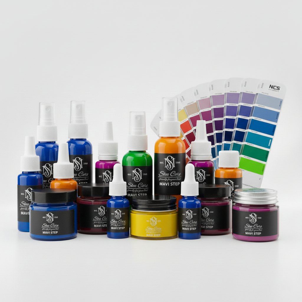 Custom Color Order – MAVI STEP Leather &amp; Suede Care in Any of 2050 NCS Shades