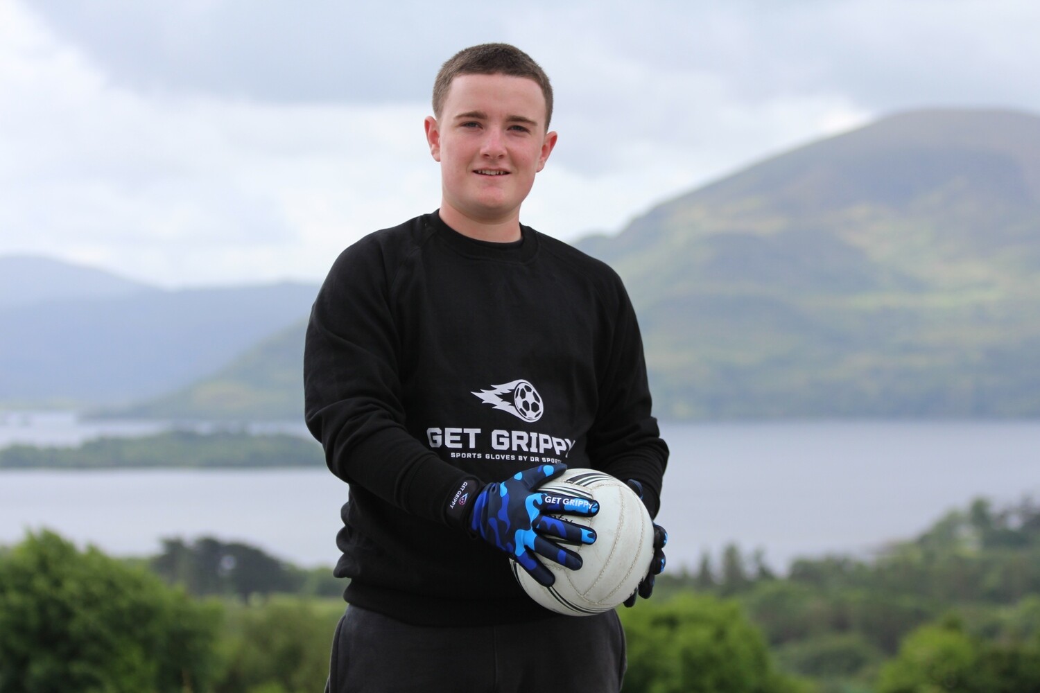 GAA gloves Blue Camo