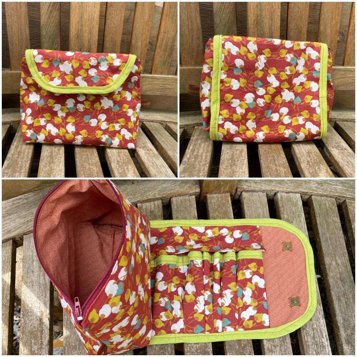 Trousse de lady orangée