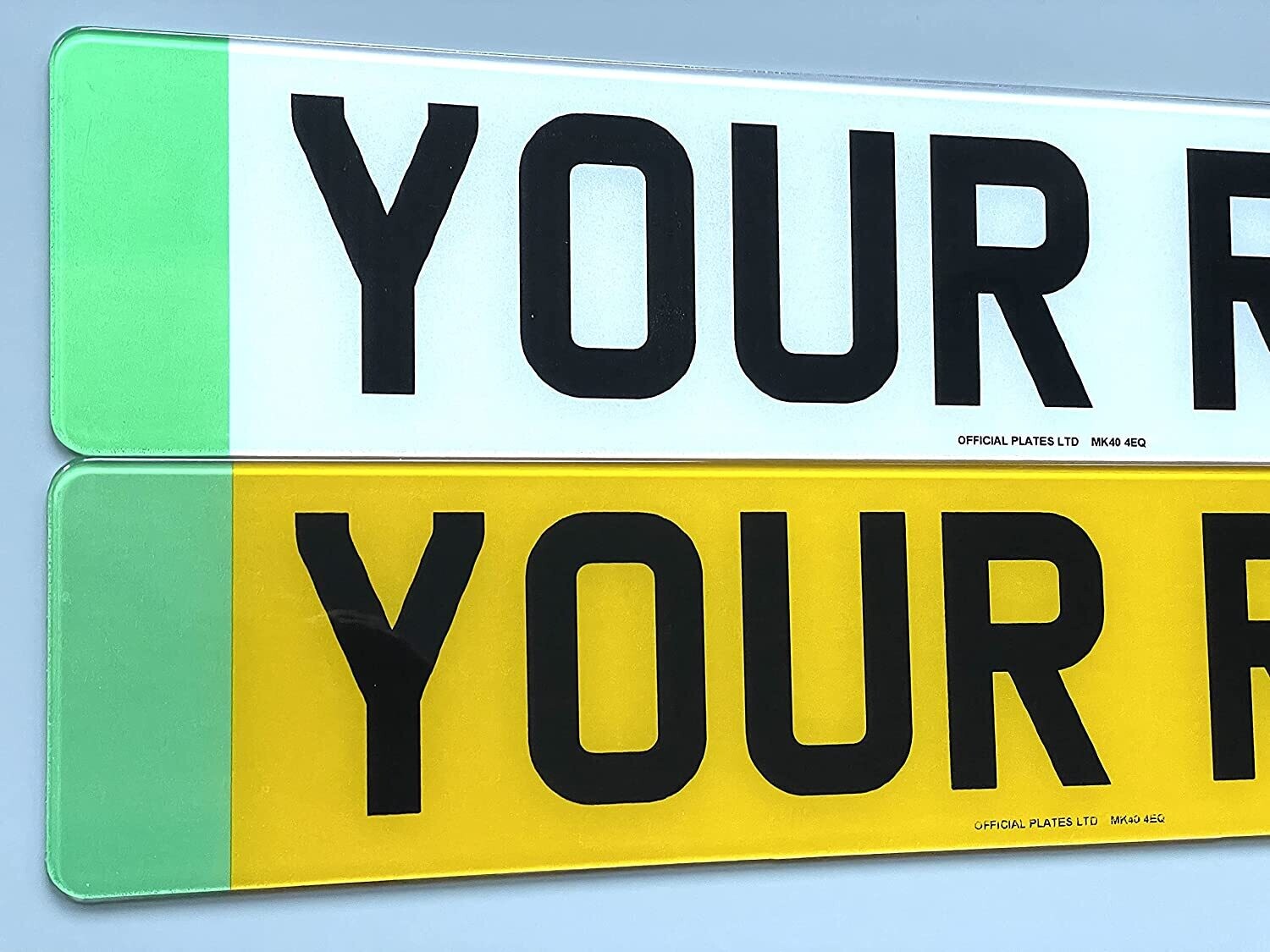 CHARLES WRIGHT PLATES - For Electric Cars BS145d / BS145e