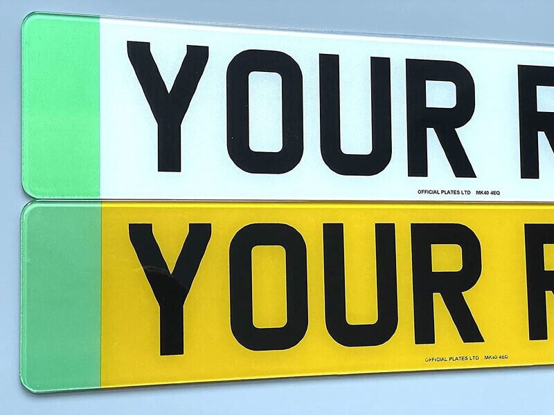CHARLES WRIGHT PLATES - For Electric Cars BS145d / BS145e