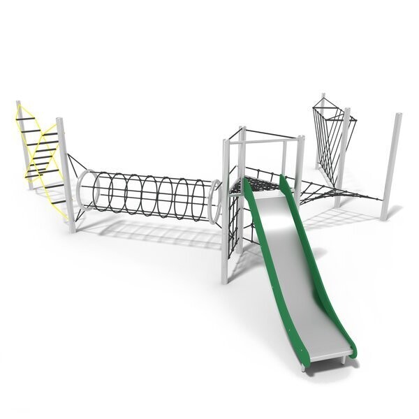 Parcours à Cordes Acier Inoxydable -  Aire de Jeux conforme EN1176