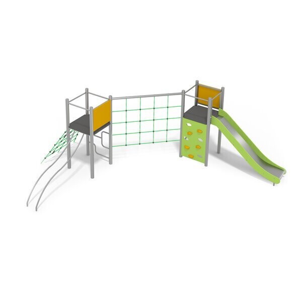 Toboggan avec jeux éducatifs -  Aire de Jeux conforme EN1176