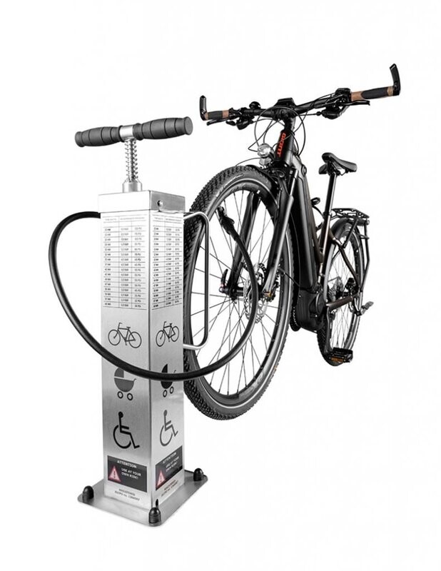Pompe pour Station Réparation Vélos - Collectivités