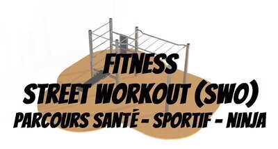 Fitness - Street Workout - Parcours Santé / Sportif / Ninja