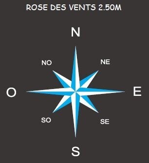 Jeux Thermocollés - Rose des vents