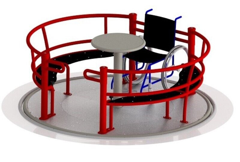 Tourniquet PMR Fauteuil Roulant - Caroussel