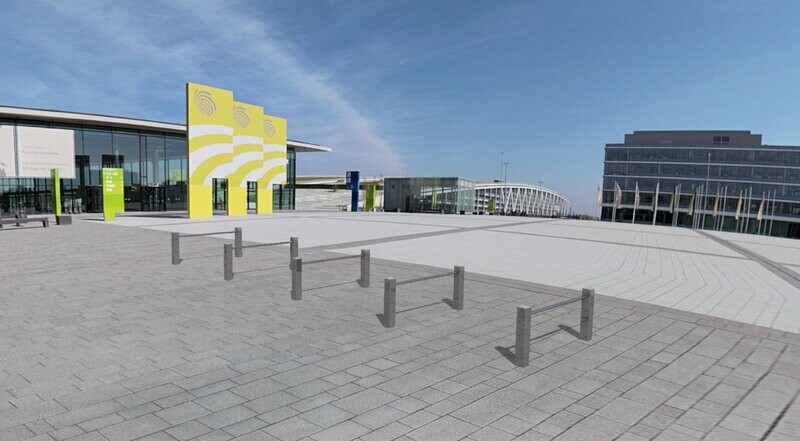 Station Saut de Haies en Acier inoxydable