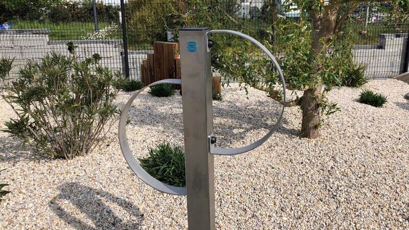 Support Vélo en Acier Inoxydable