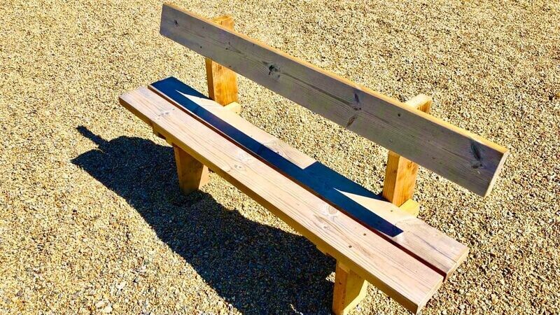 Banc Avec Dossier Bois Classe IV