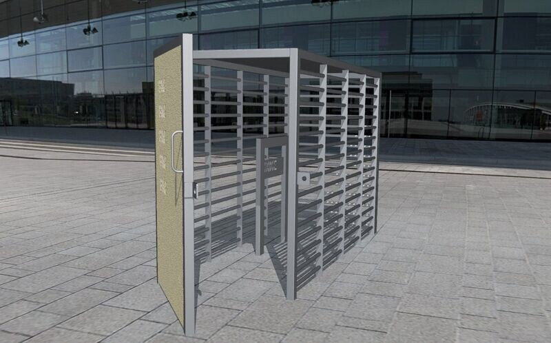 Box à Vélos Sécurisé en Acier Inoxydable