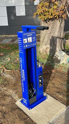 Station Réparation Vélos Collectivités avec Pompe