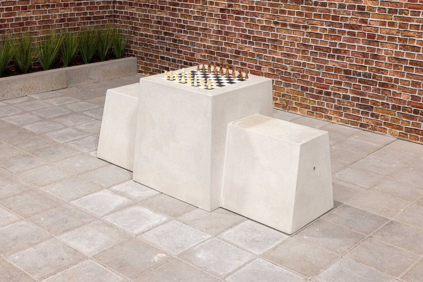 Table Jeux Echecs / Dames