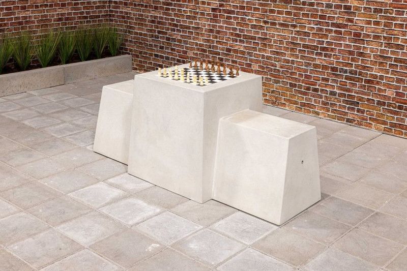 Table Jeux Echecs / Dames