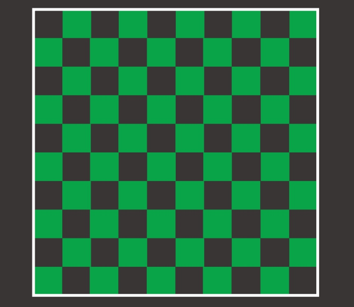Jeux Thermocollés - Damier 5mx5m Coloris au choix