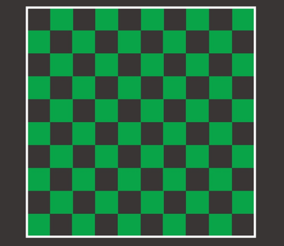 Jeux Thermocollés - Damier 3mx3m Coloris au choix
