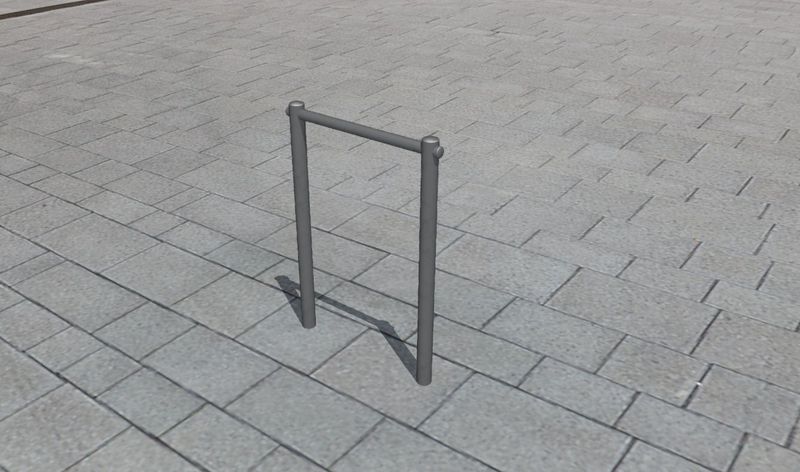Support Vélo Acier Inoxydable