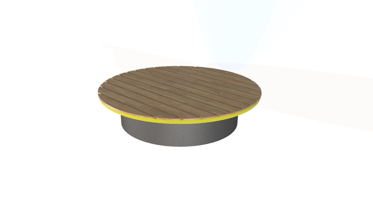Banc Circulaire Diamètre 2m