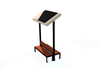 Banc 2m Solaire - Banc Solaire