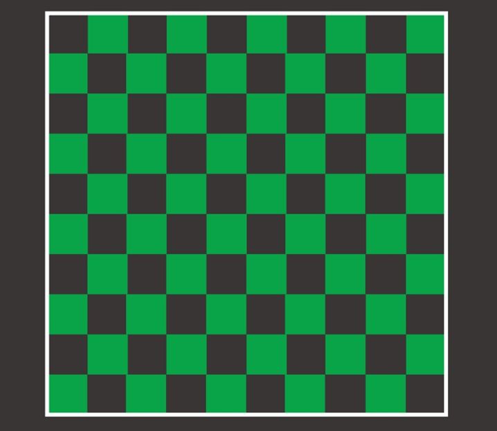 Jeux Thermocollés - Damier 3mx3m Coloris au choix