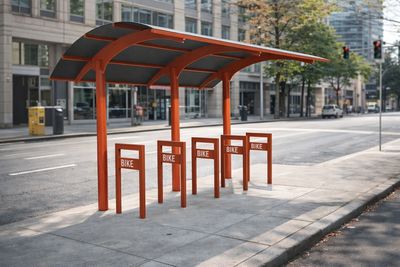 Abris Vélo Acier Inoxydable ou Galvanisé ou Peint Abris Vélo Acier Inoxydable ou Galvanisé ou Peint