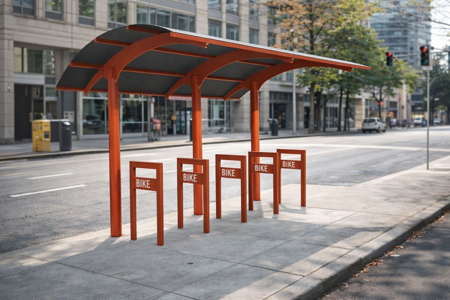 Abris Vélo Acier Inoxydable ou Galvanisé ou Peint Abris Vélo Acier Inoxydable ou Galvanisé ou Peint