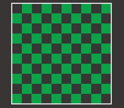 Jeux Thermocollés - Damier 3mx3m Coloris au choix