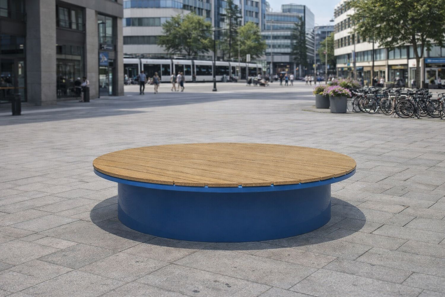 Banc Circulaire Diamètre 2m