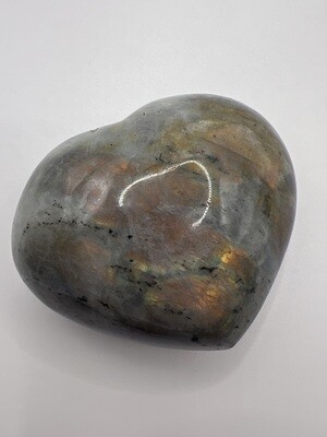 Labradorite Heart: Large