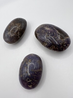 Grape Agate Palm Stone