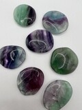 Rainbow Fluorite Palm Stone