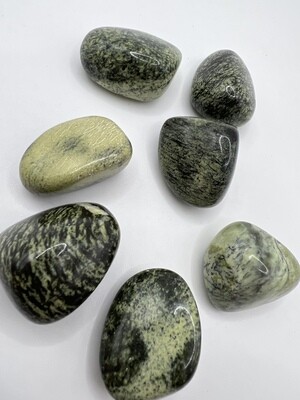 Chytha Jade Serpentine Tumble Stone
