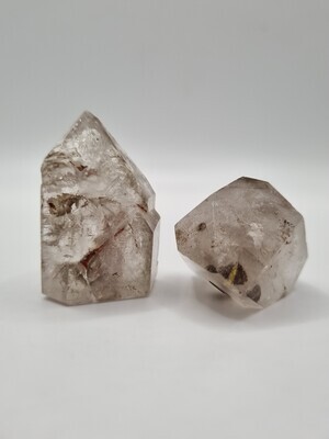 Included Quartz Polished Point - Small