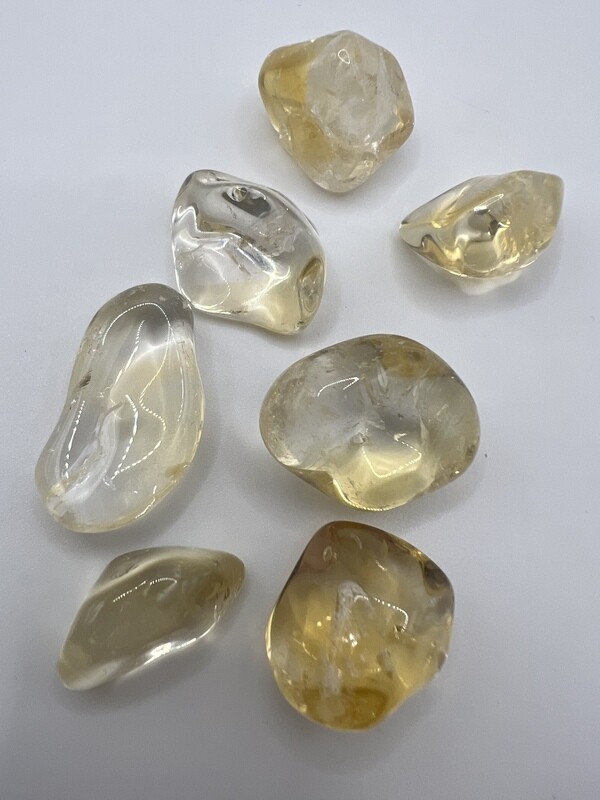 Natural Citrine Tumble Stone