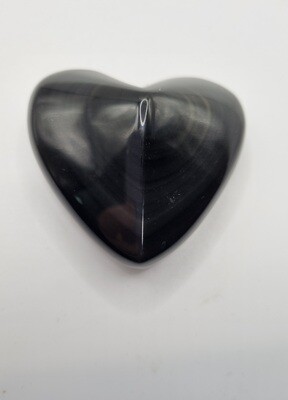 Rainbow Obsidian Heart - Small