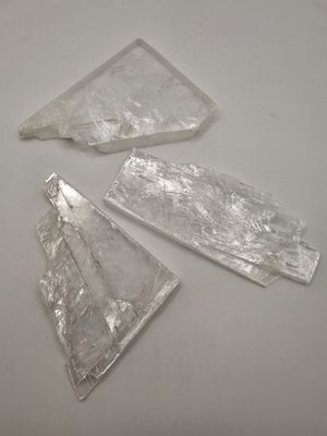 Clear Selenite Plate - Rare