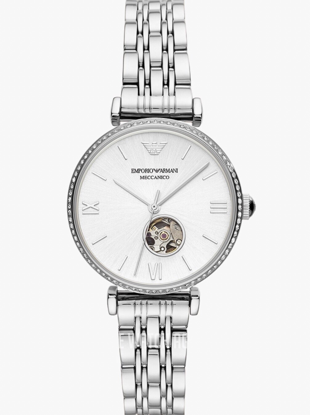 EMPORIO ARMANI Silver Gianni Watch