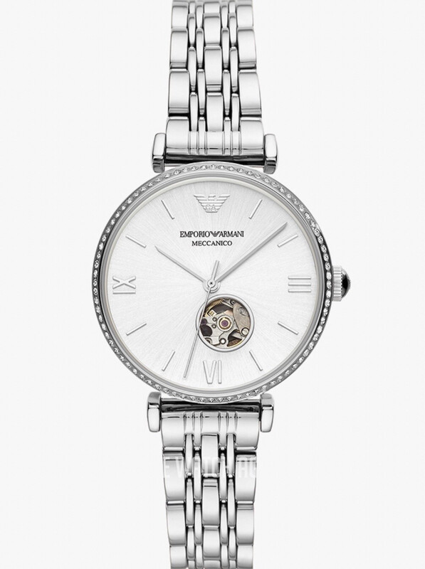 EMPORIO ARMANI Silver Gianni Watch