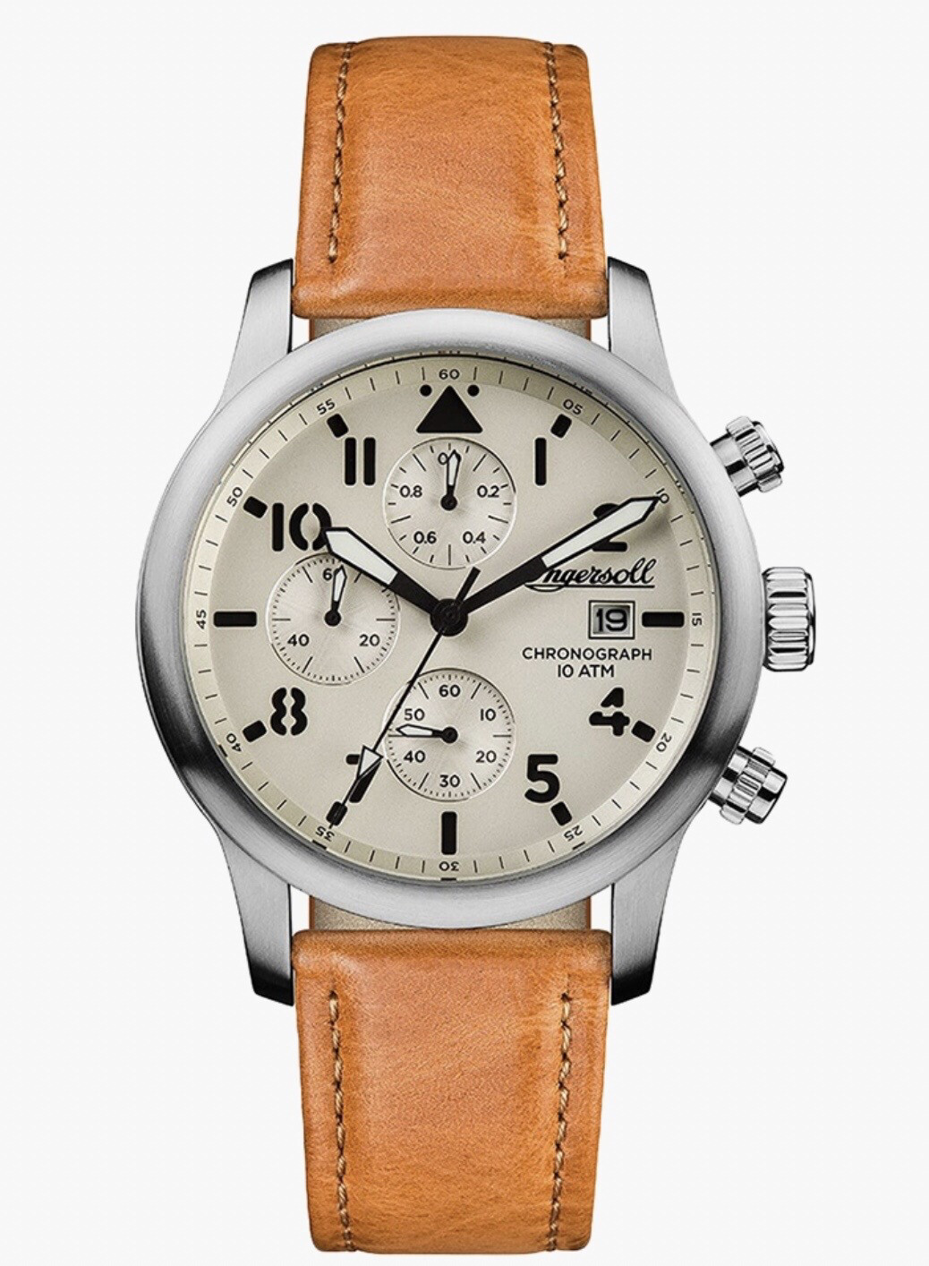 INGERSOLL
Tan Hatton Leather Watch