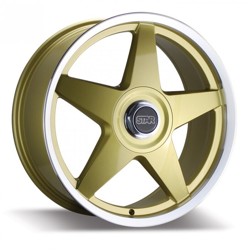 20&quot; Star Wheels GOLD