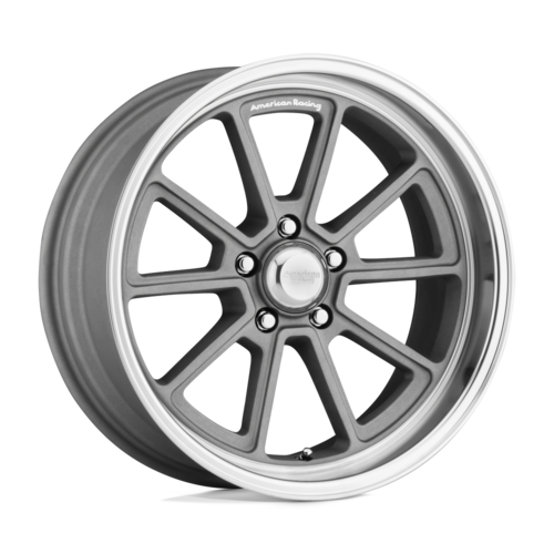 American Racing VN510 Draft Vintage Silver W/Diamond Cut Lip