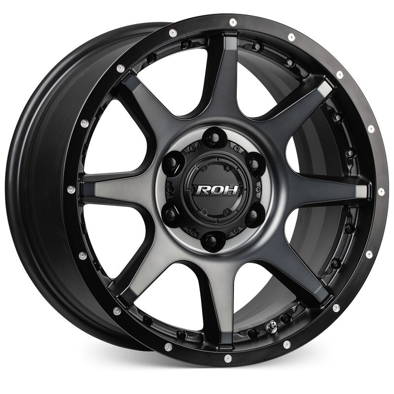 ROH TROPHY MATTE BLACK WITH GRAPHITE FACE