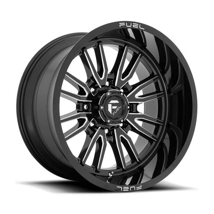 FUEL CLASH D761 GLOSS BLACK MILLED