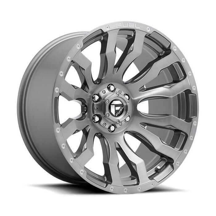 FUEL BLITZ PLATINUM D693 BRUSHED GUNMETAL