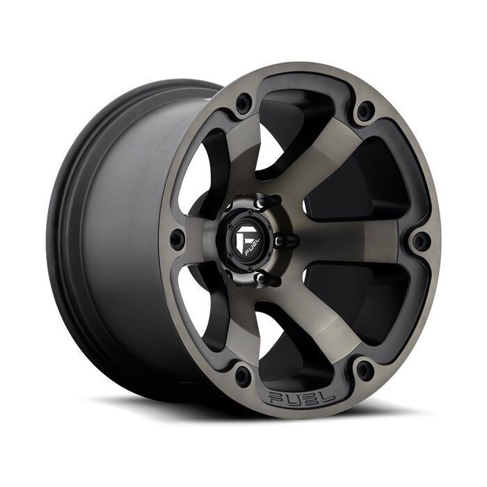 FUEL BEAST D564 BLACK MACHINED WITH DARK TINT